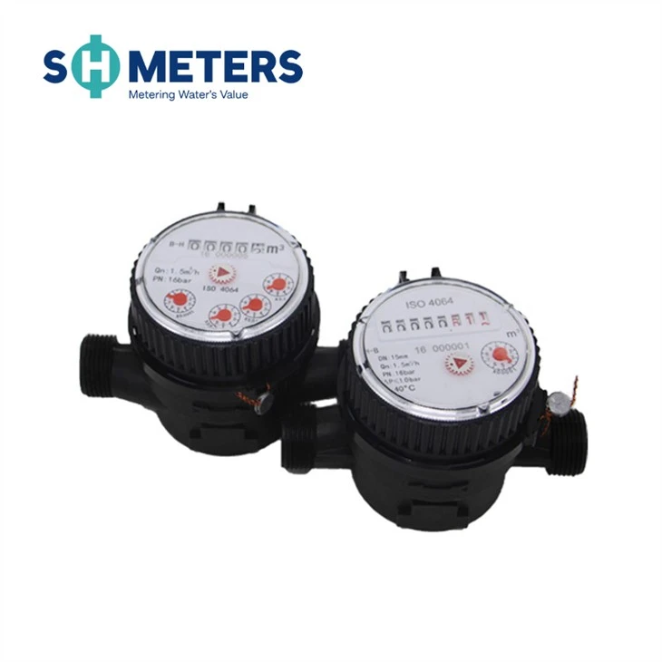 Single Jet Dry Type Pulse Transmission Domestic Water Meter