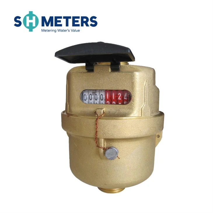 Volumetric Water Meter With Brass Body R250 For Residential best Volumetric Water Meter With Brass Body R250 For Residential best