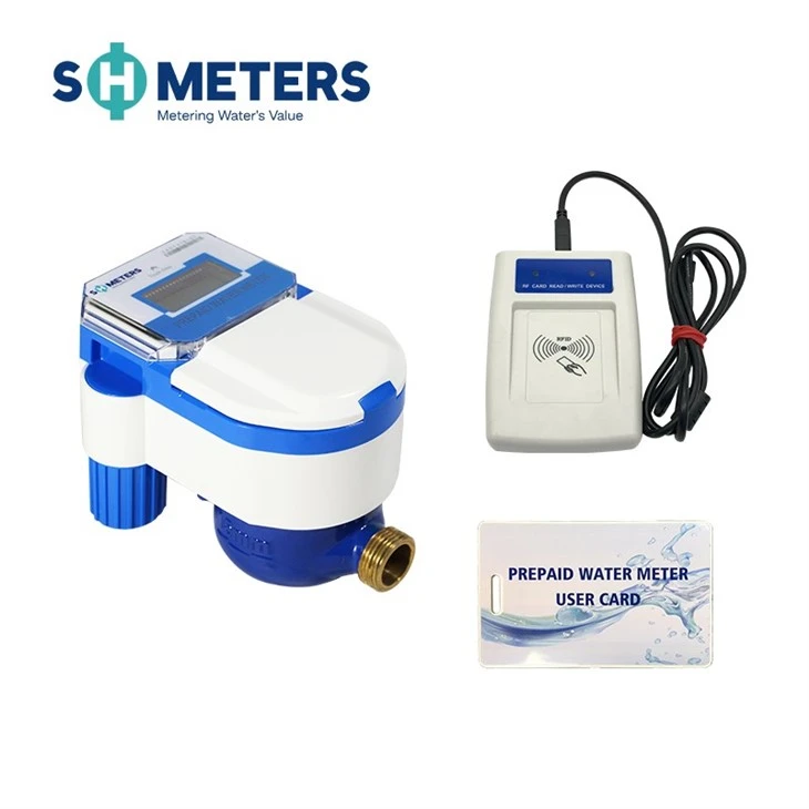 IC Card Prepaid Smart Water Meter For Residental IC Card Prepaid Smart Water Meter For Residental