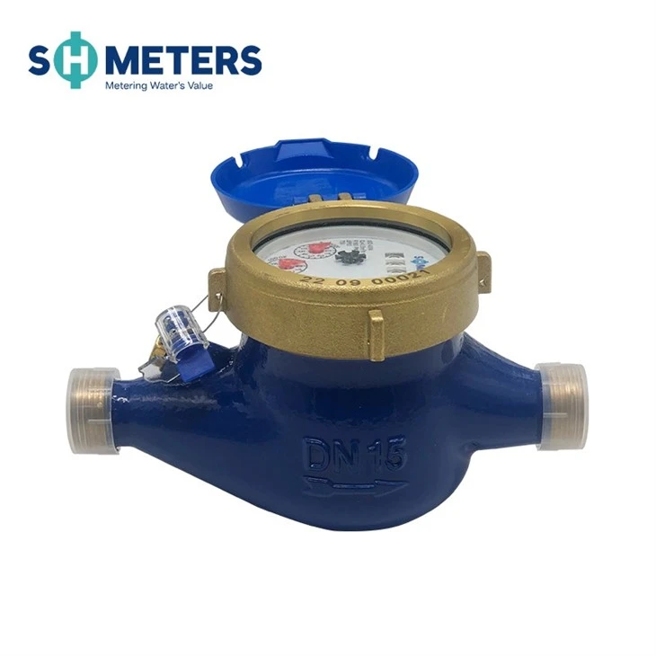 Multi Jet Water Meter Brass Body R160 For Residential best Multi Jet Water Meter Brass Body R160 For Residential best