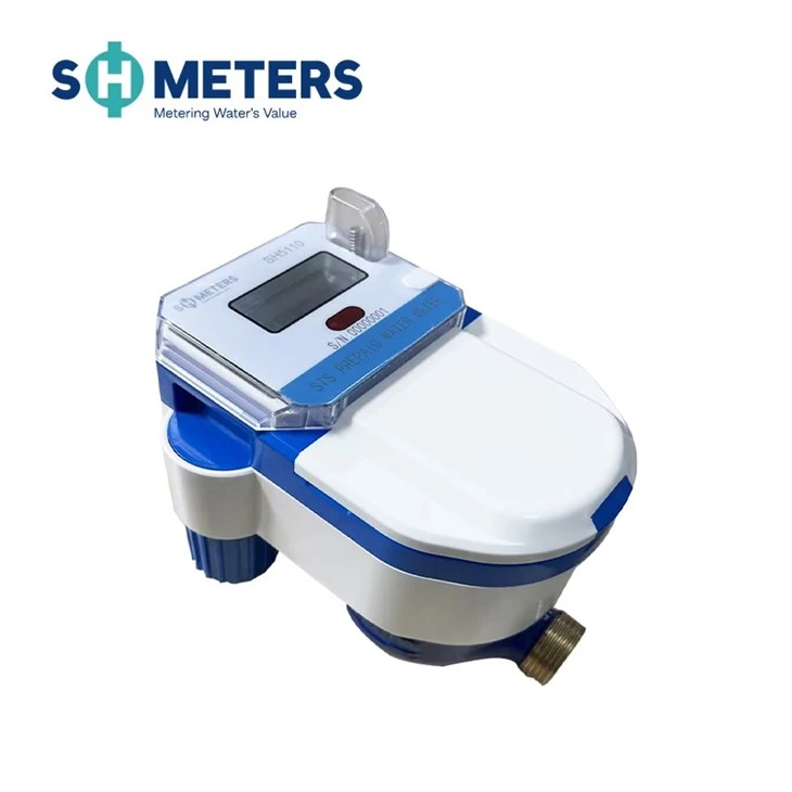 STS Prepaid Water Flow Meter Brass Body For Residential STS Prepaid Water Flow Meter Brass Body For Residential
